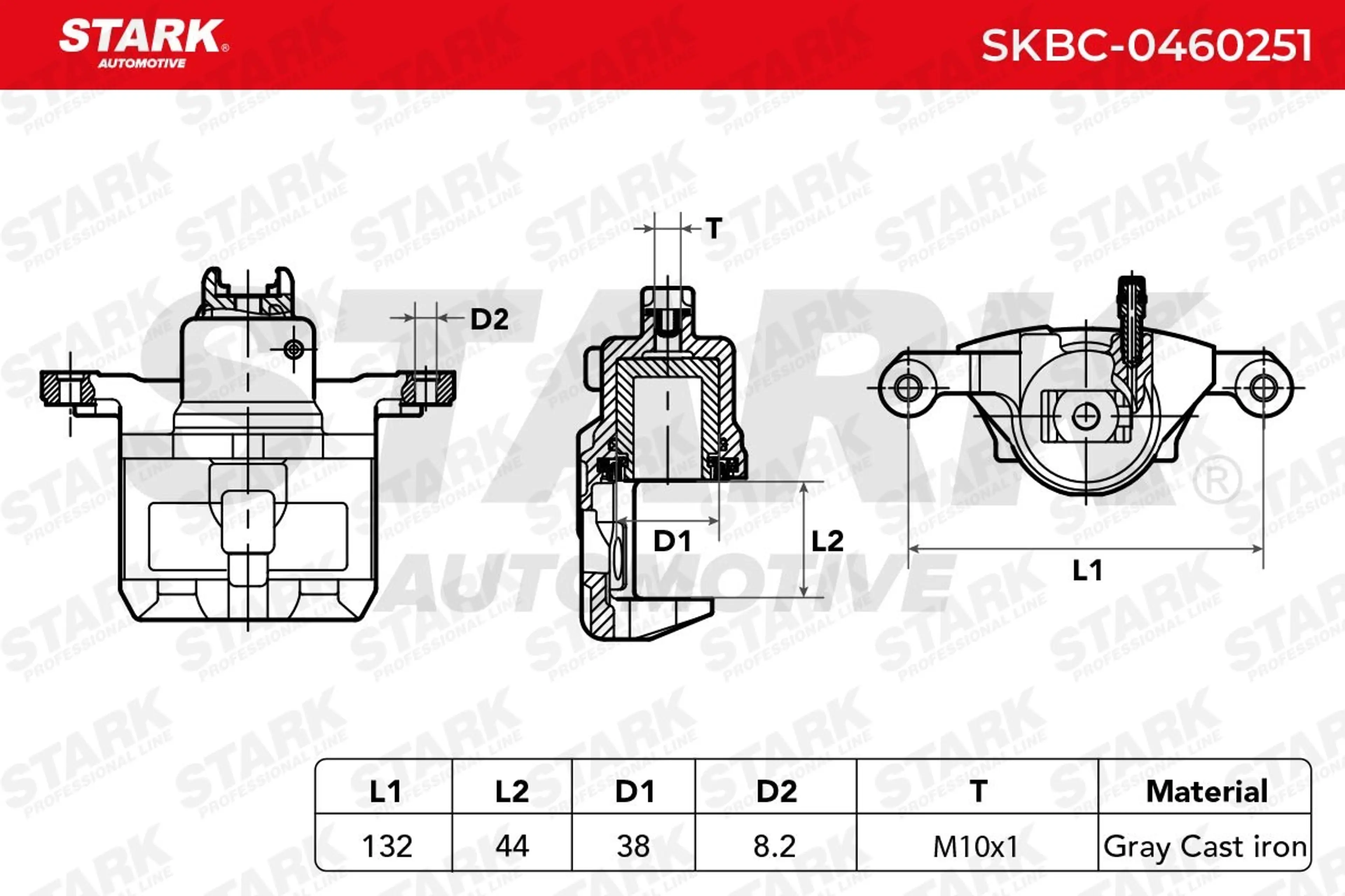 PINZA DE FRENO (SIN  DEVOLUCIÓN CAS