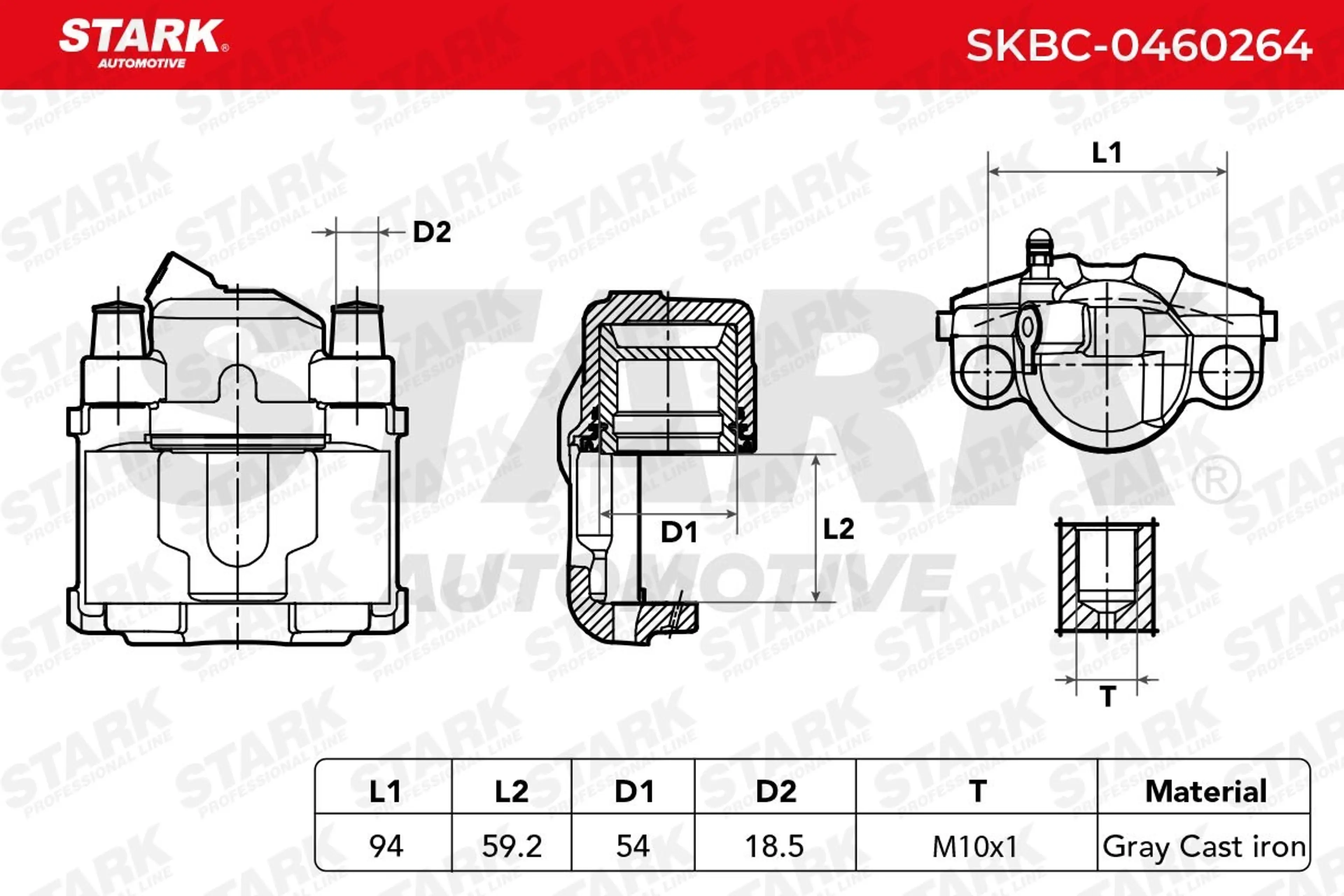 PINZA DE FRENO (SIN  DEVOLUCIÓN CAS