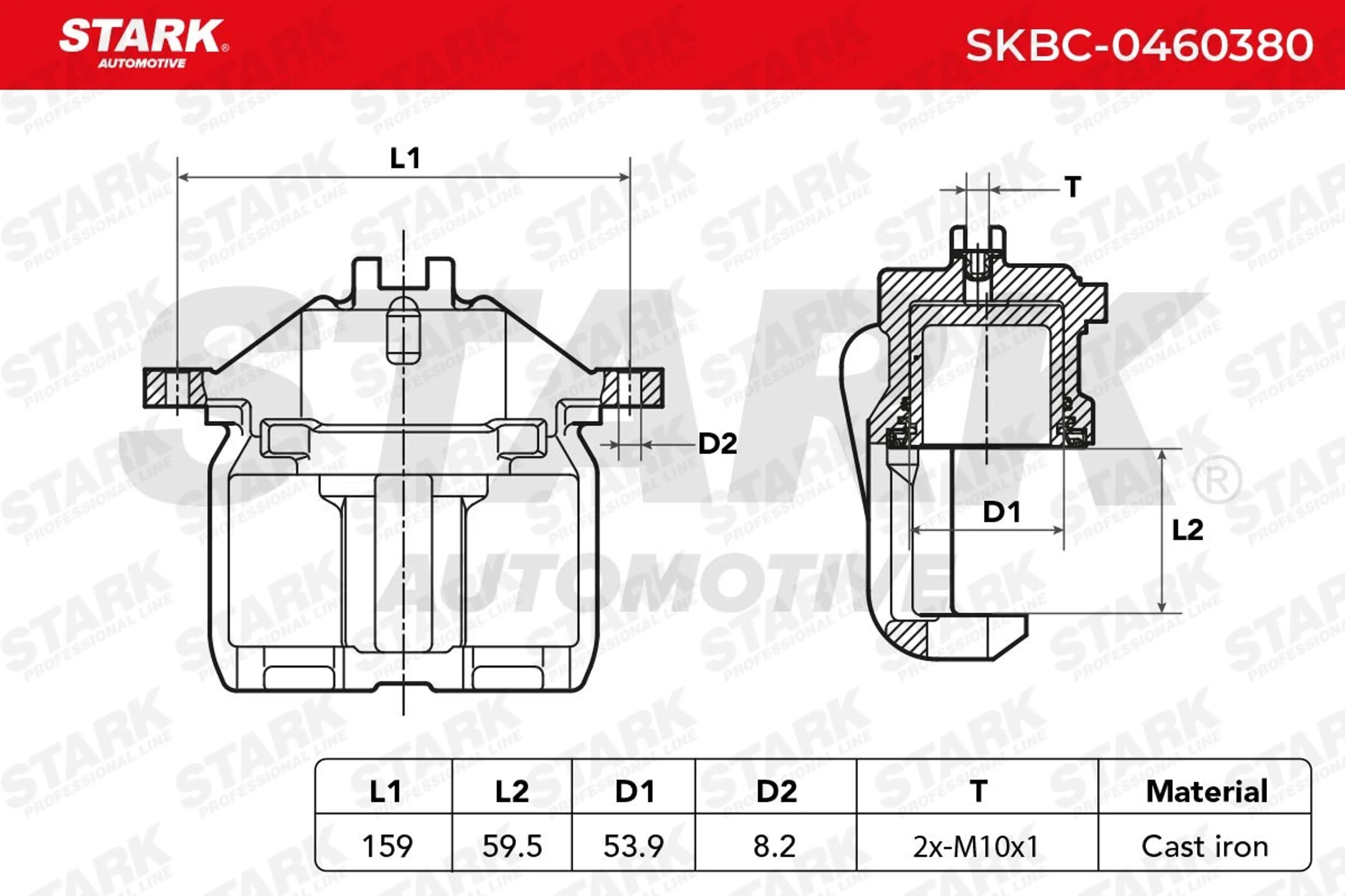 PINZA DE FRENO (SIN  DEVOLUCIÓN CAS
