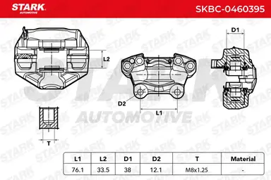 PINZA DE FRENO (SIN  DEVOLUCIÓN CAS