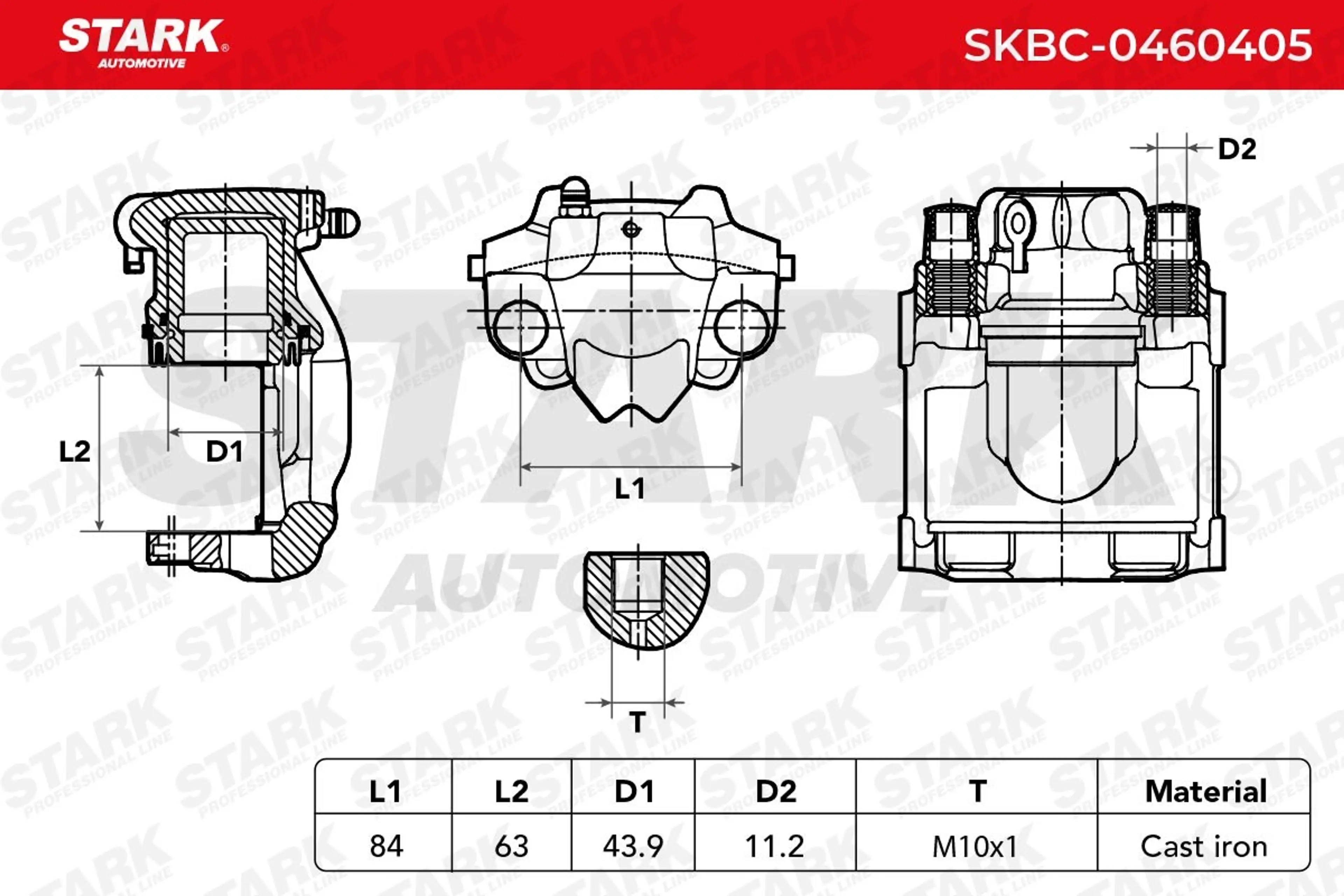 PINZA DE FRENO (SIN  DEVOLUCIÓN CAS