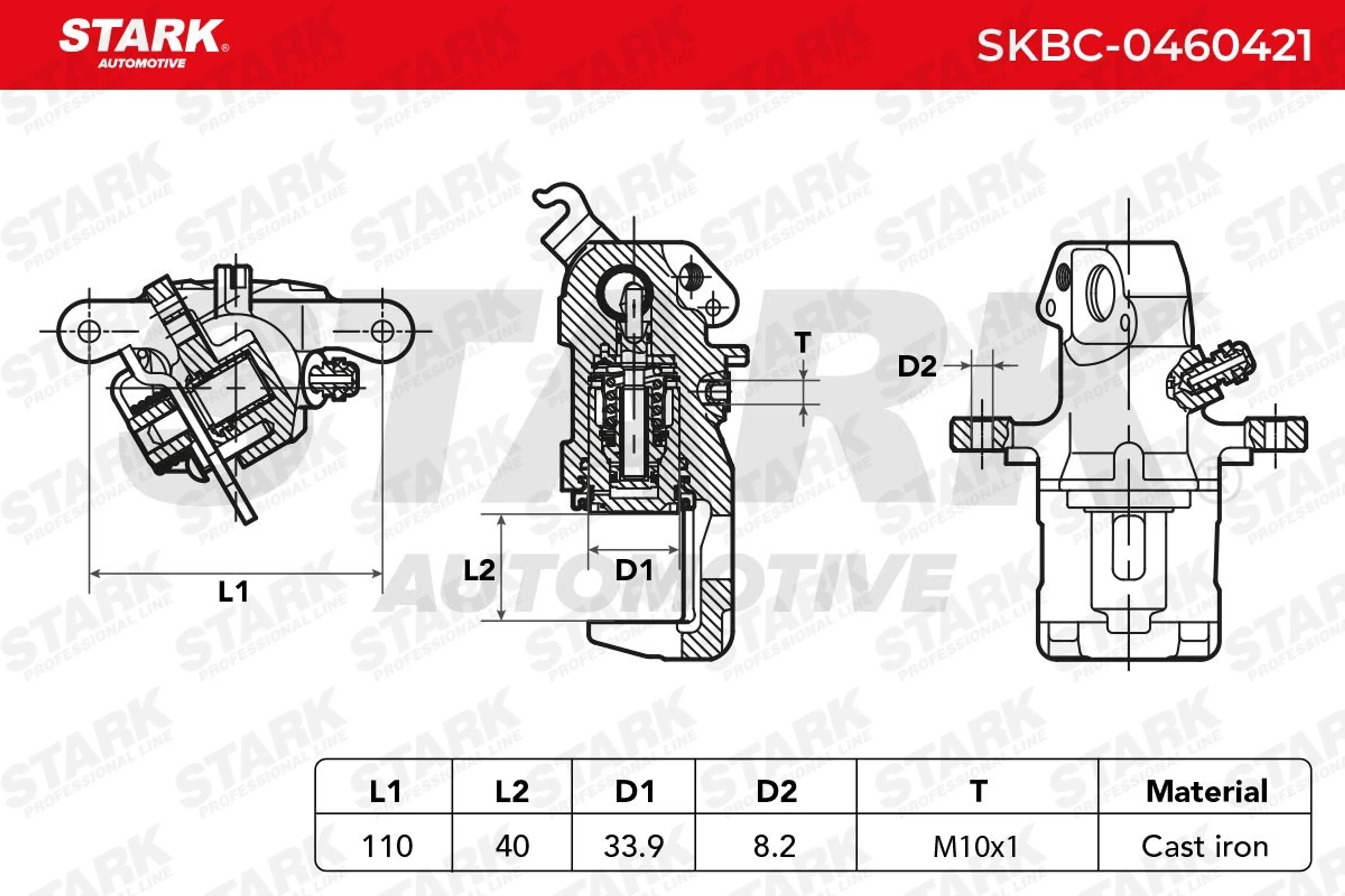 PINZA DE FRENO (SIN  DEVOLUCIÓN CAS