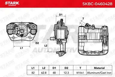 PINZA DE FRENO (SIN  DEVOLUCIÓN CAS