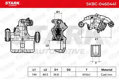 PINZA DE FRENO (SIN  DEVOLUCIÓN CAS