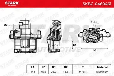 PINZA DE FRENO (SIN  DEVOLUCIÓN CAS