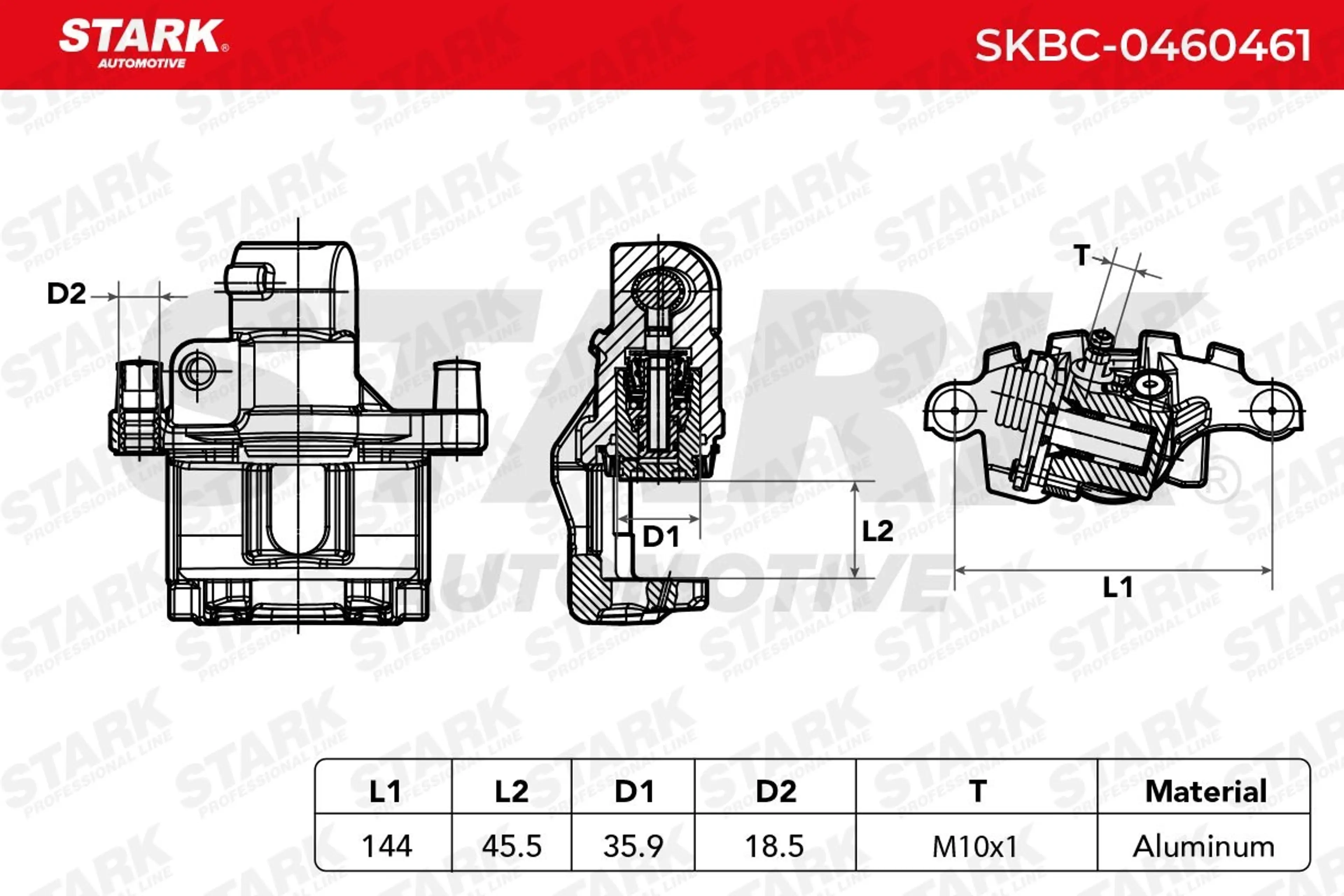 PINZA DE FRENO (SIN  DEVOLUCIÓN CAS