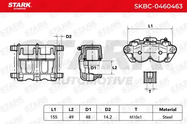 PINZA DE FRENO (SIN  DEVOLUCIÓN CAS