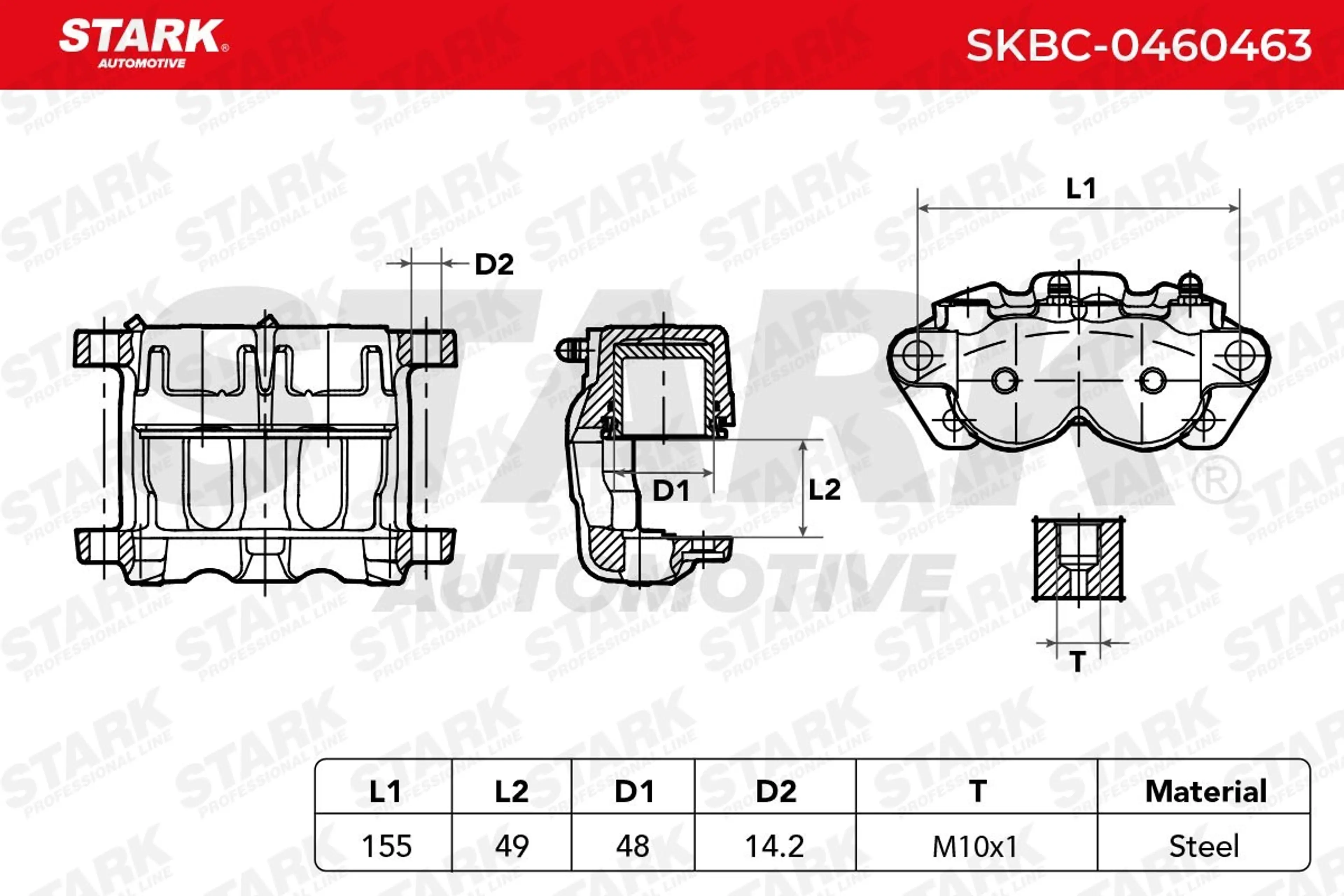 PINZA DE FRENO (SIN  DEVOLUCIÓN CAS