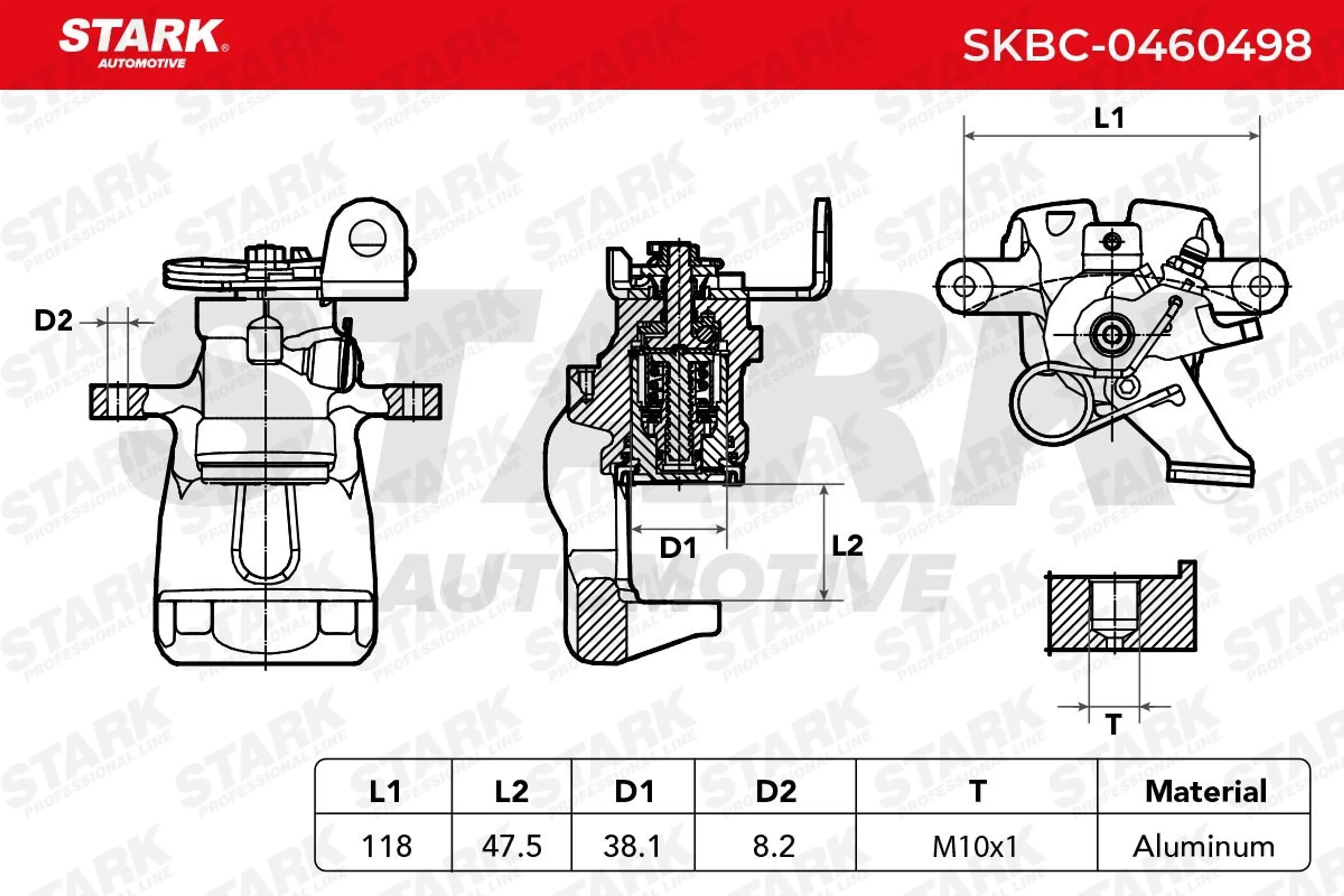 PINZA DE FRENO (SIN  DEVOLUCIÓN CAS