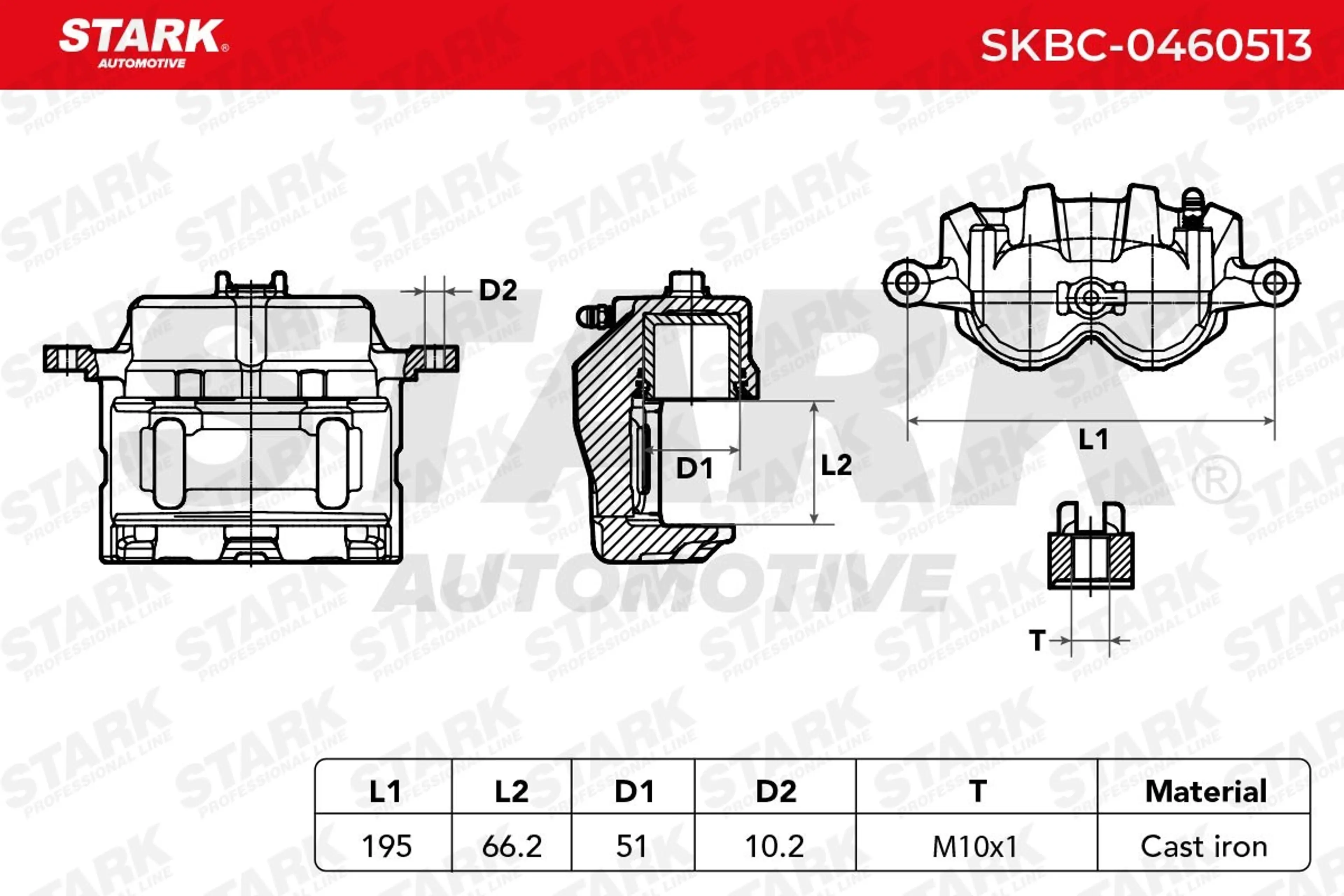 PINZA DE FRENO (SIN  DEVOLUCIÓN CAS
