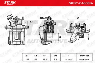 PINZA DE FRENO (SIN  DEVOLUCIÓN CAS