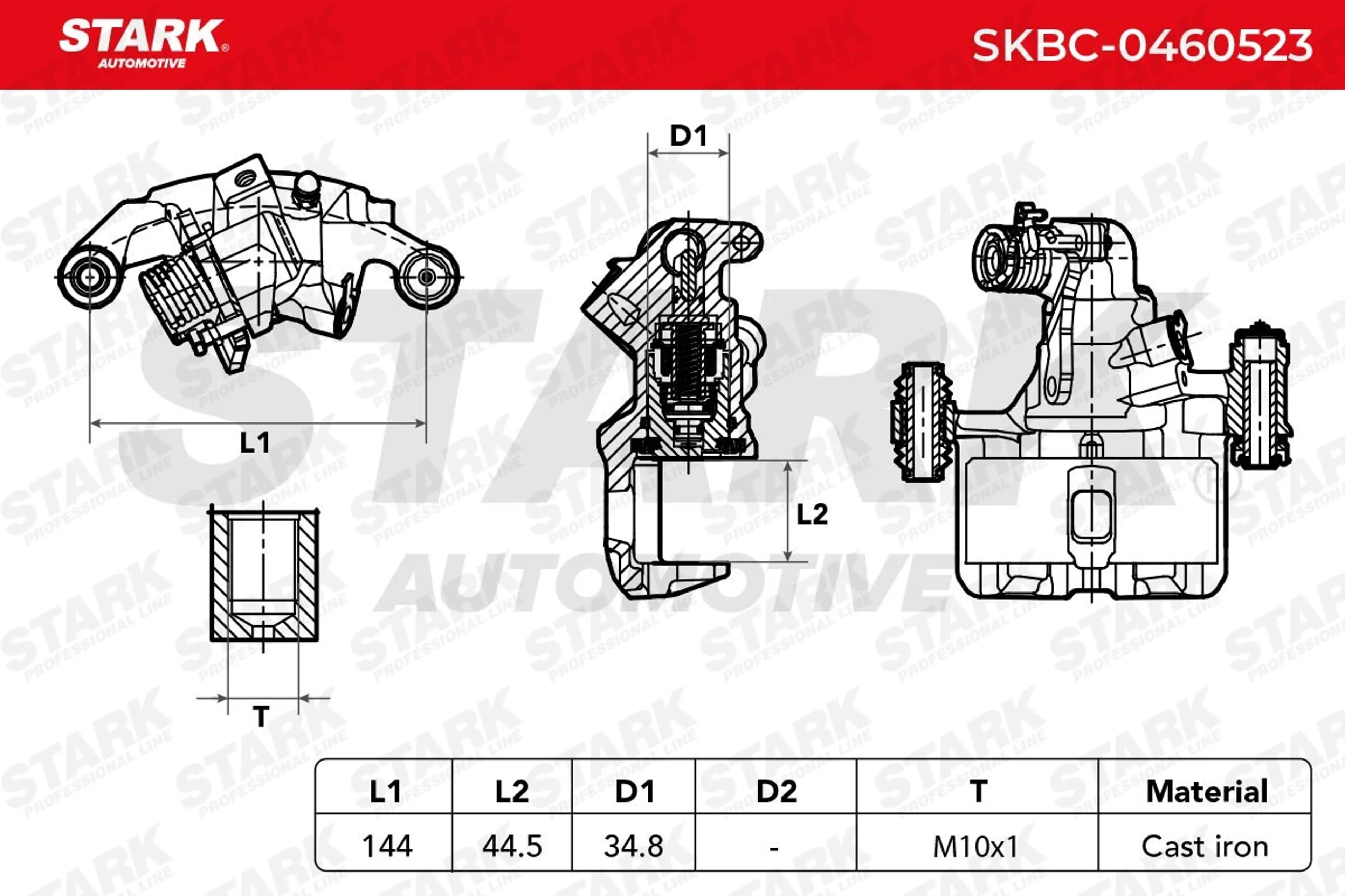 PINZA DE FRENO (SIN  DEVOLUCIÓN CAS