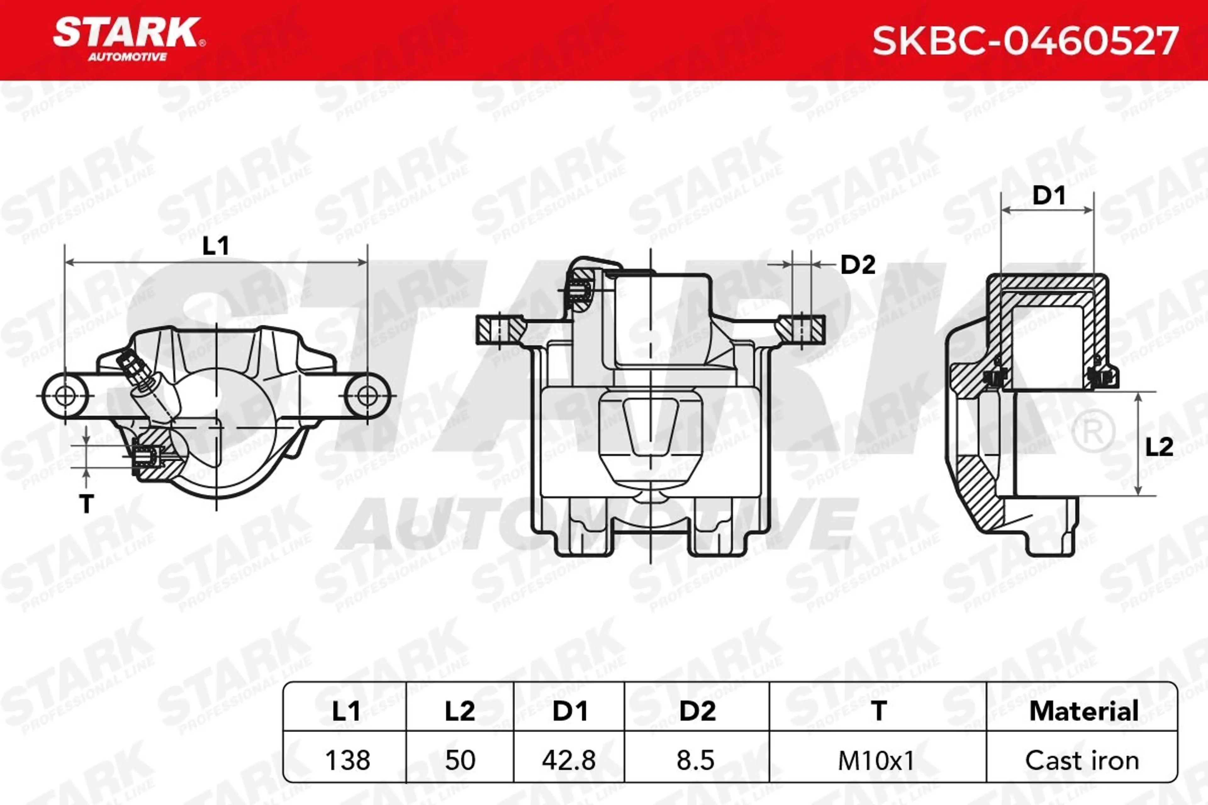 PINZA DE FRENO (SIN  DEVOLUCIÓN CAS