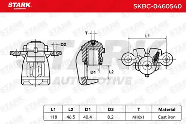 PINZA DE FRENO (SIN  DEVOLUCIÓN CAS