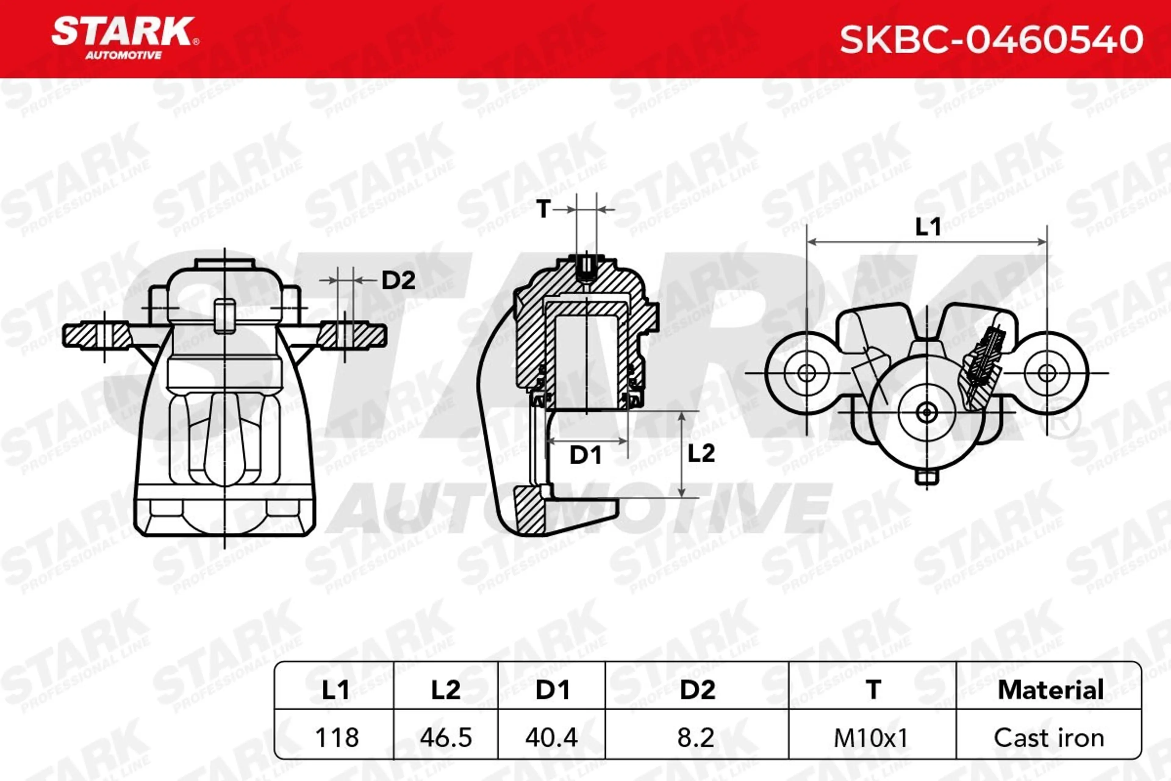 PINZA DE FRENO (SIN  DEVOLUCIÓN CAS