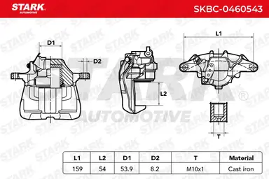 PINZA DE FRENO (SIN  DEVOLUCIÓN CAS