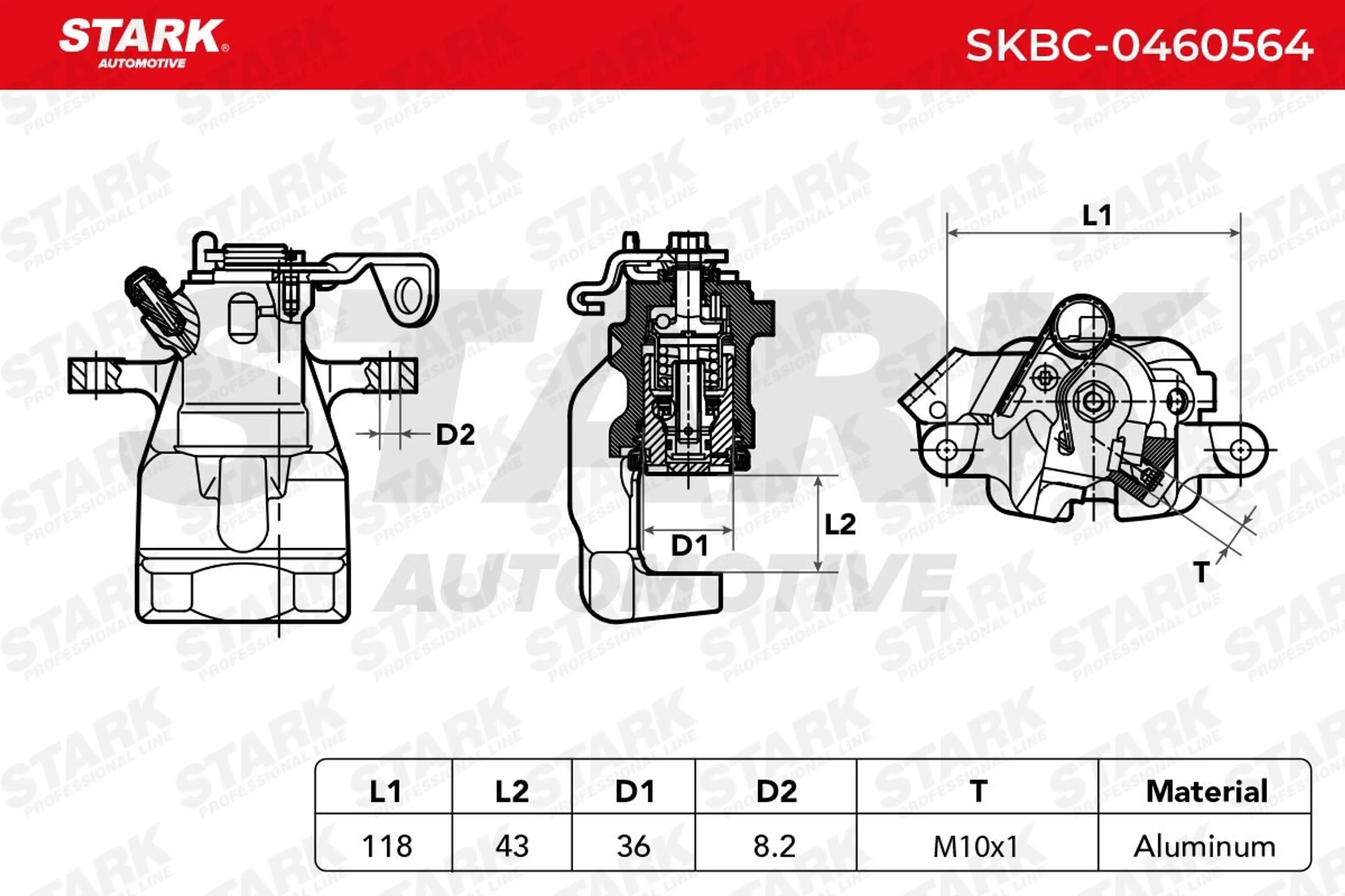 PINZA DE FRENO (SIN  DEVOLUCIÓN CAS