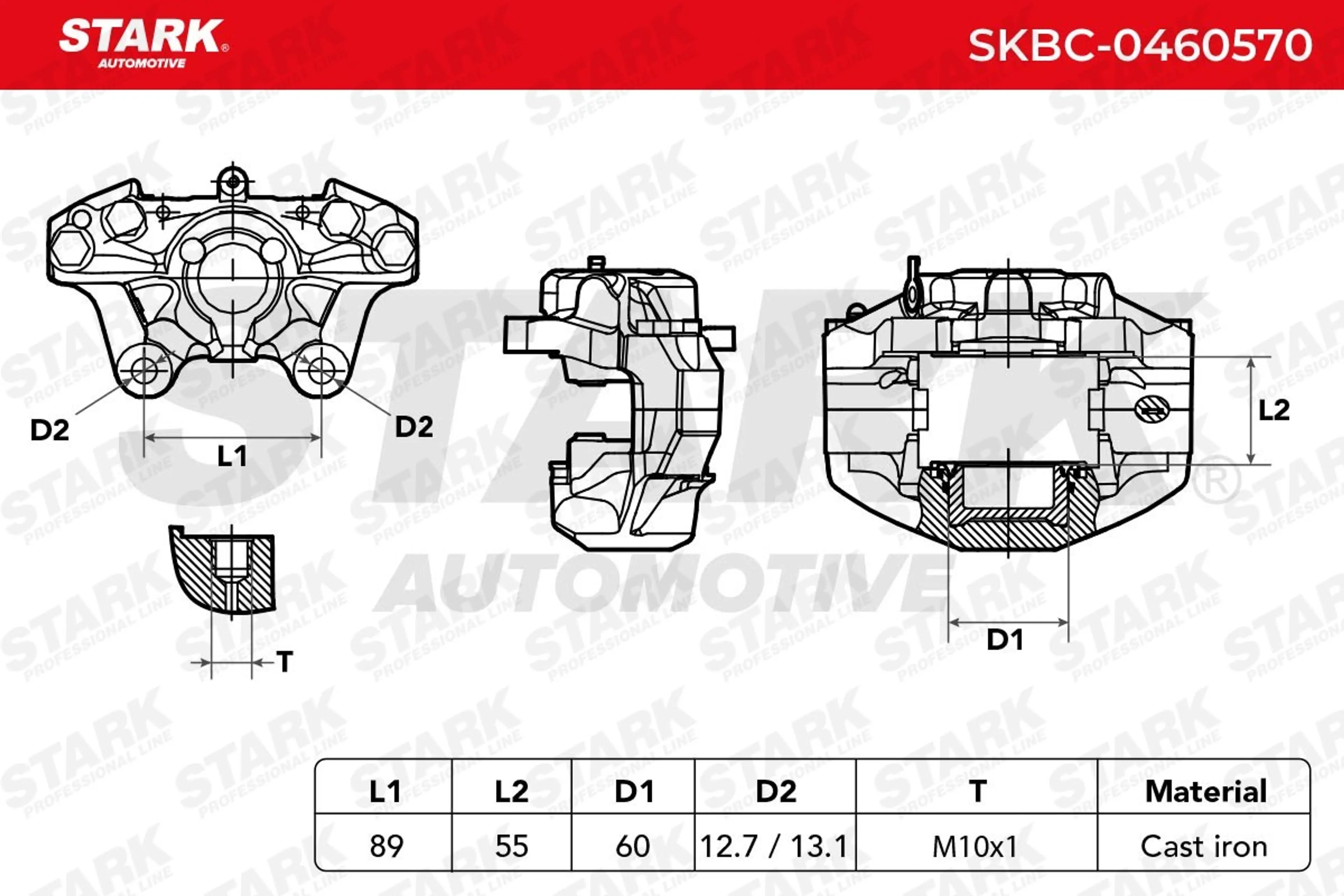 PINZA DE FRENO (SIN  DEVOLUCIÓN CAS
