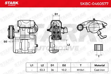 PINZA DE FRENO (SIN  DEVOLUCIÓN CAS