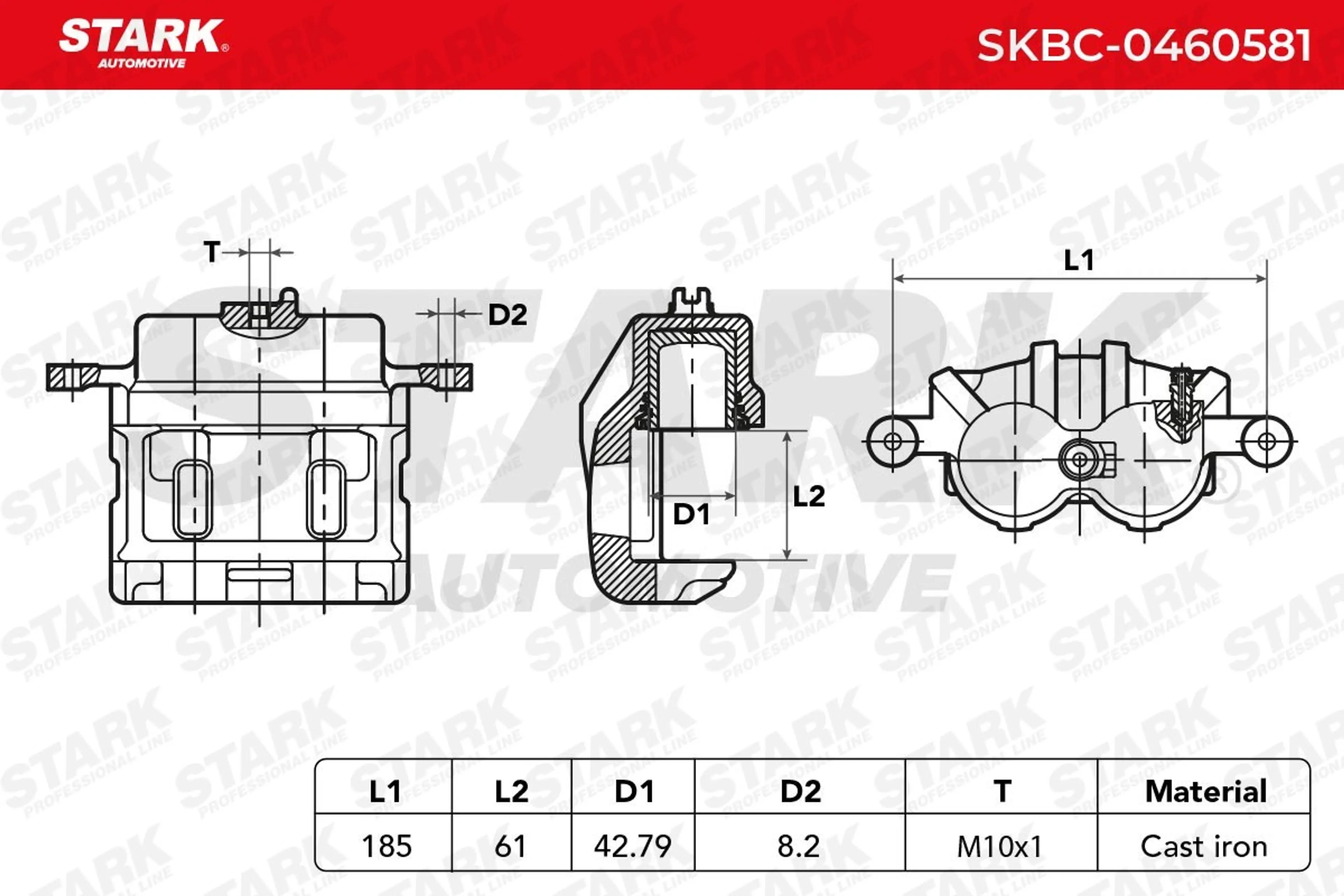 PINZA DE FRENO (SIN  DEVOLUCIÓN CAS