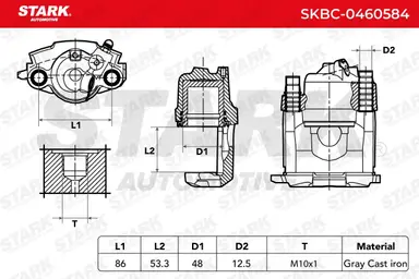 PINZA DE FRENO (SIN  DEVOLUCIÓN CAS