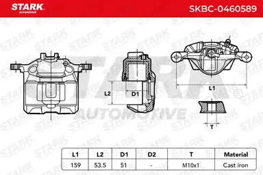 PINZA DE FRENO (SIN  DEVOLUCIÓN CAS