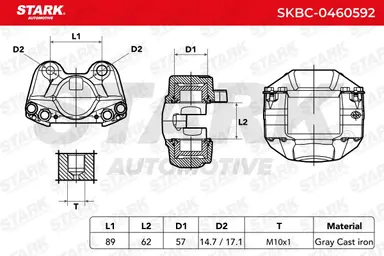 PINZA DE FRENO (SIN  DEVOLUCIÓN CAS