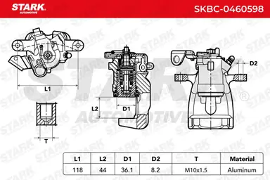 PINZA DE FRENO (SIN  DEVOLUCIÓN CAS