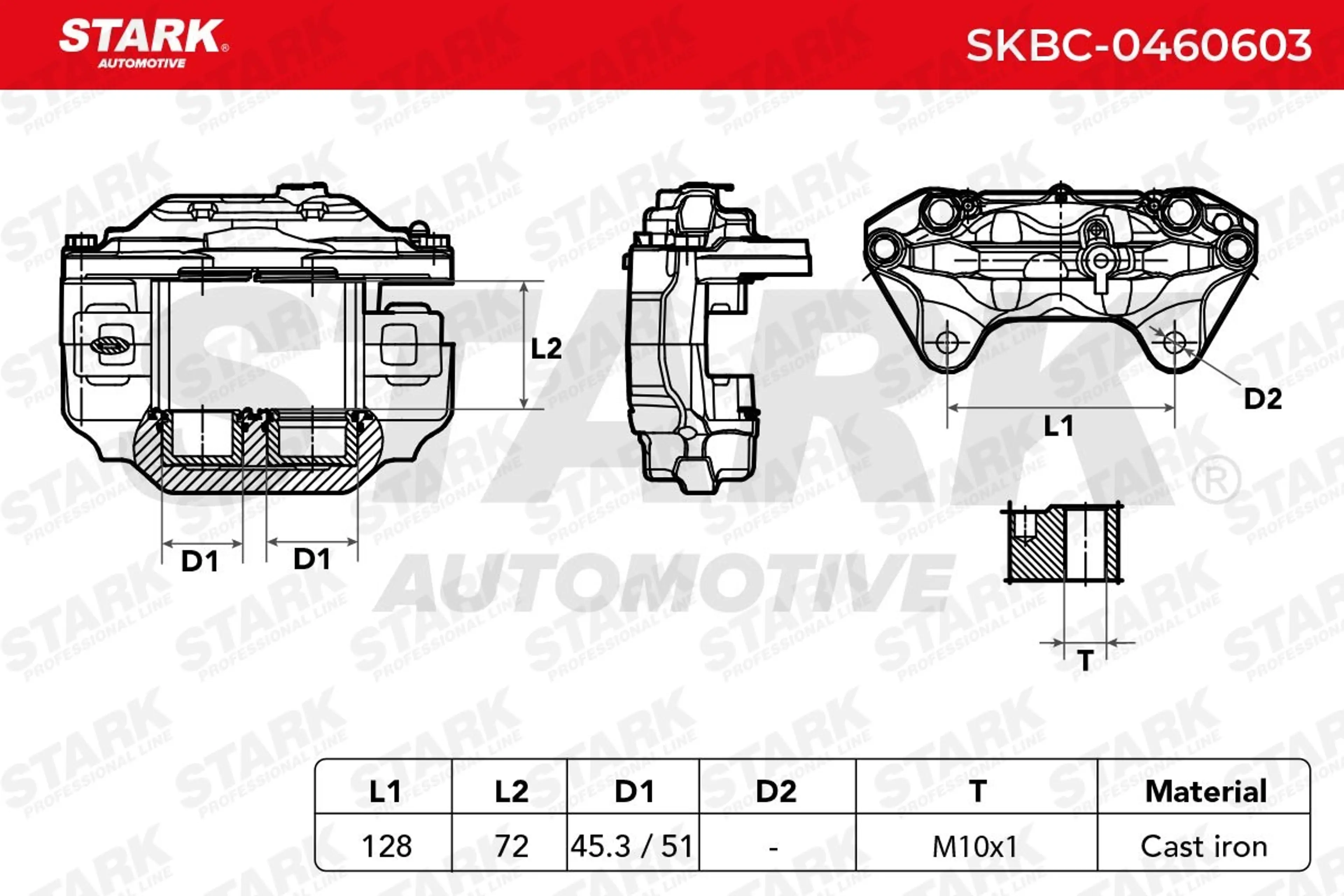 PINZA DE FRENO (SIN  DEVOLUCIÓN CAS
