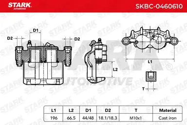 PINZA DE FRENO (SIN  DEVOLUCIÓN CAS