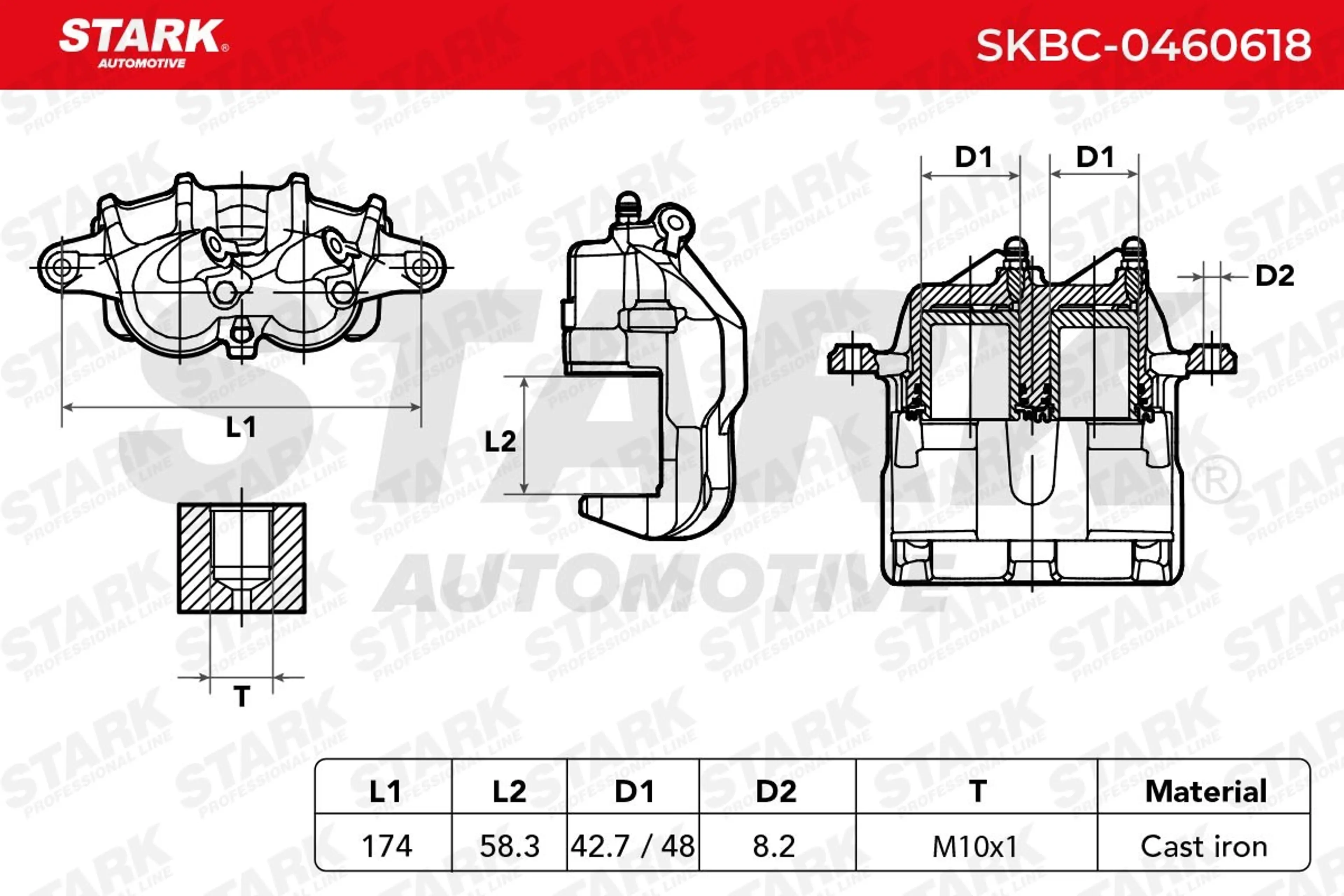 PINZA DE FRENO (SIN  DEVOLUCIÓN CAS
