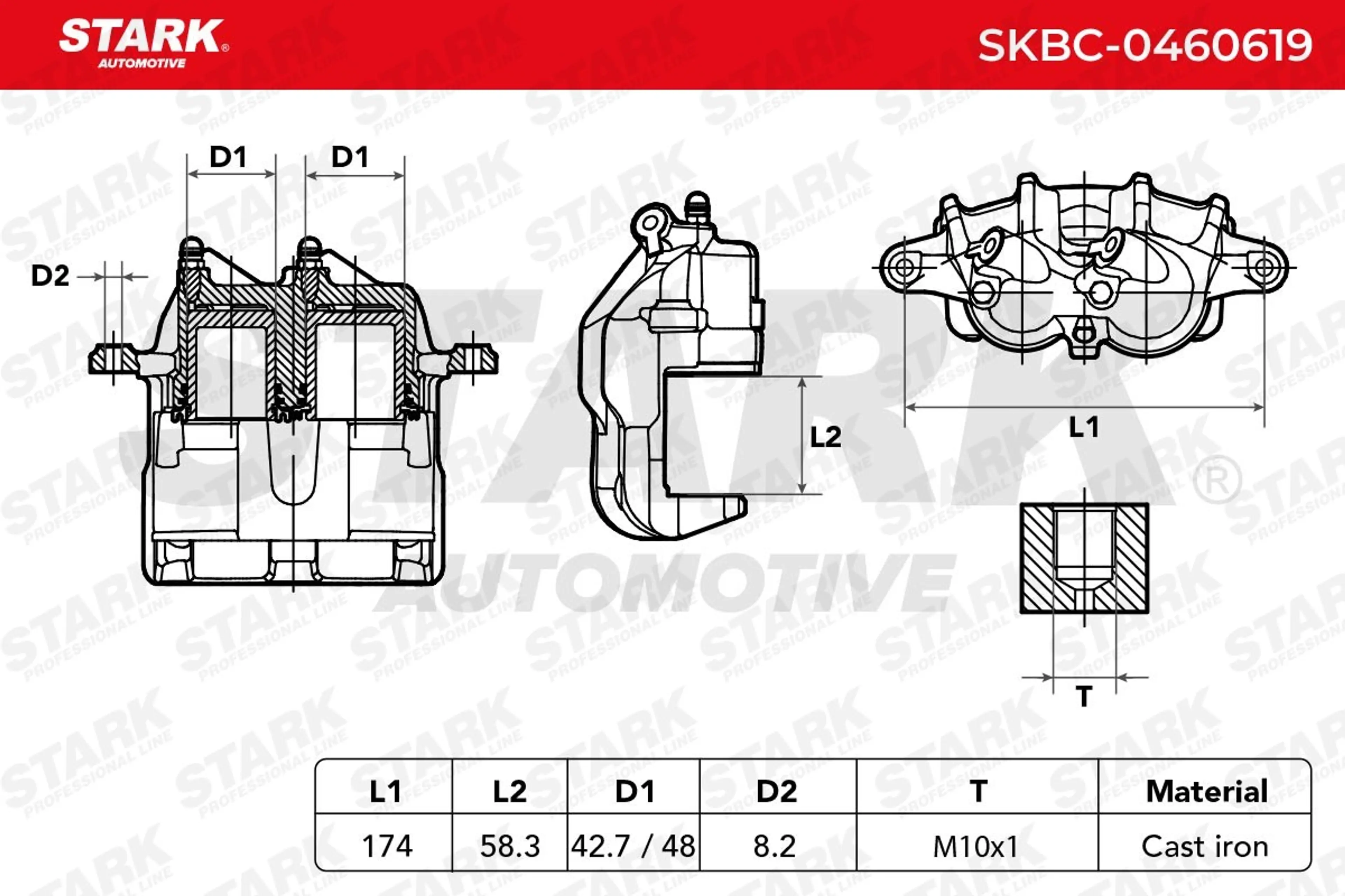 PINZA DE FRENO (SIN  DEVOLUCIÓN CAS