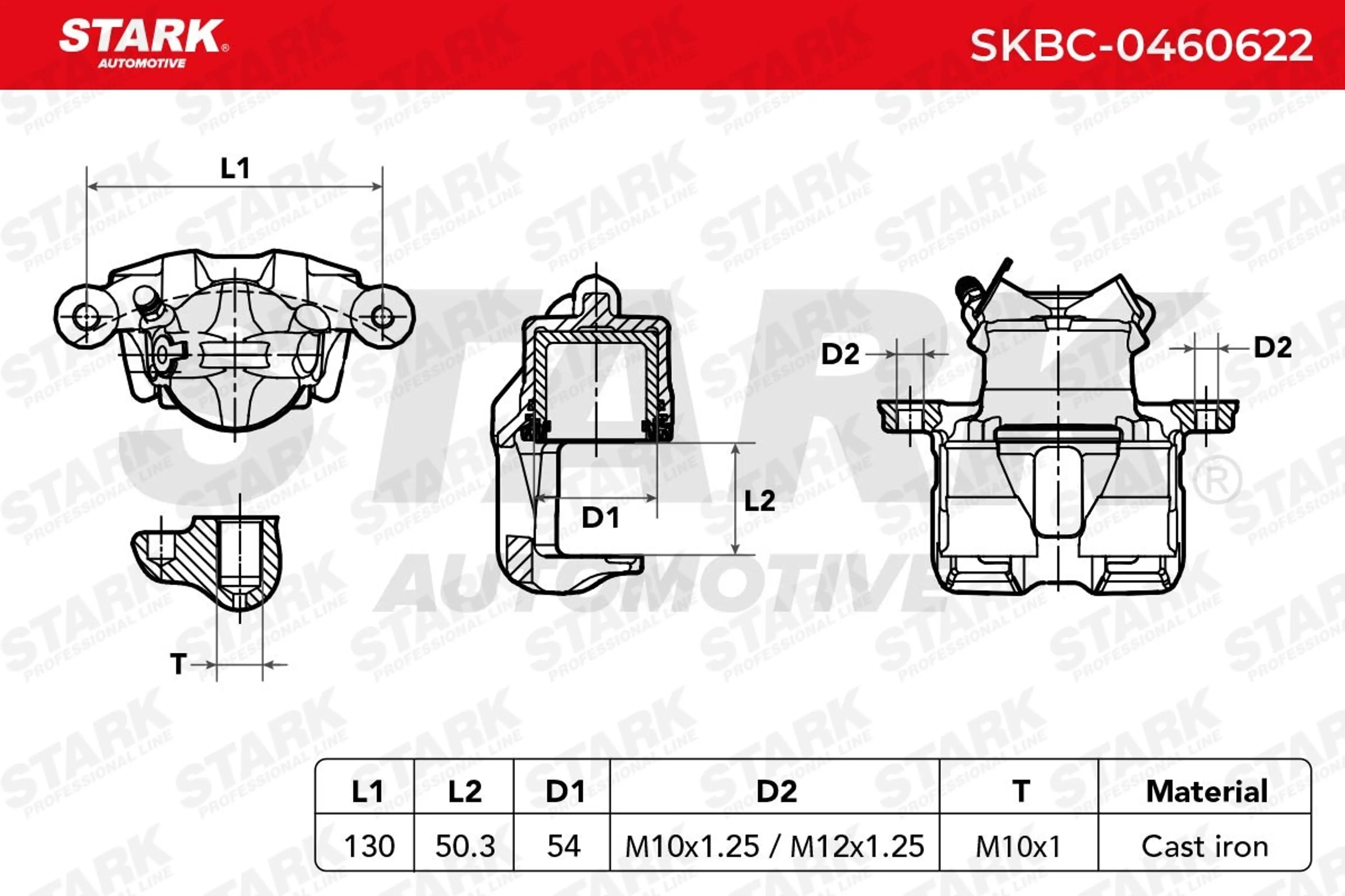 PINZA DE FRENO (SIN  DEVOLUCIÓN CAS