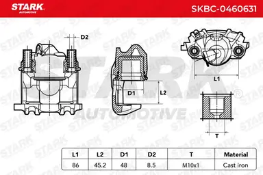 PINZA DE FRENO (SIN  DEVOLUCIÓN CAS