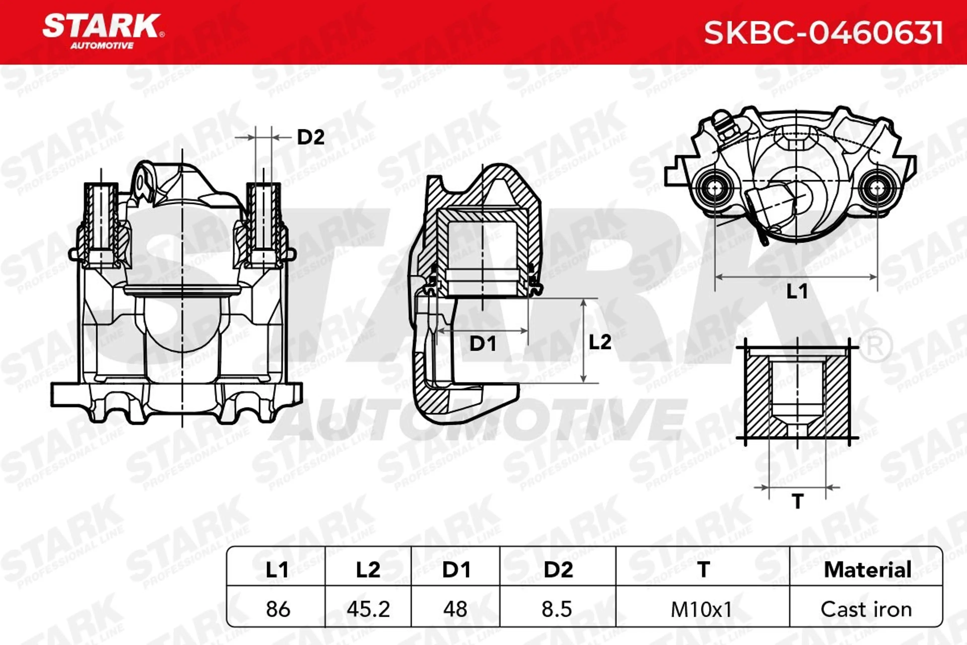 PINZA DE FRENO (SIN  DEVOLUCIÓN CAS