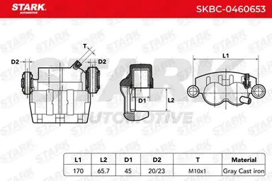 PINZA DE FRENO (SIN  DEVOLUCIÓN CAS