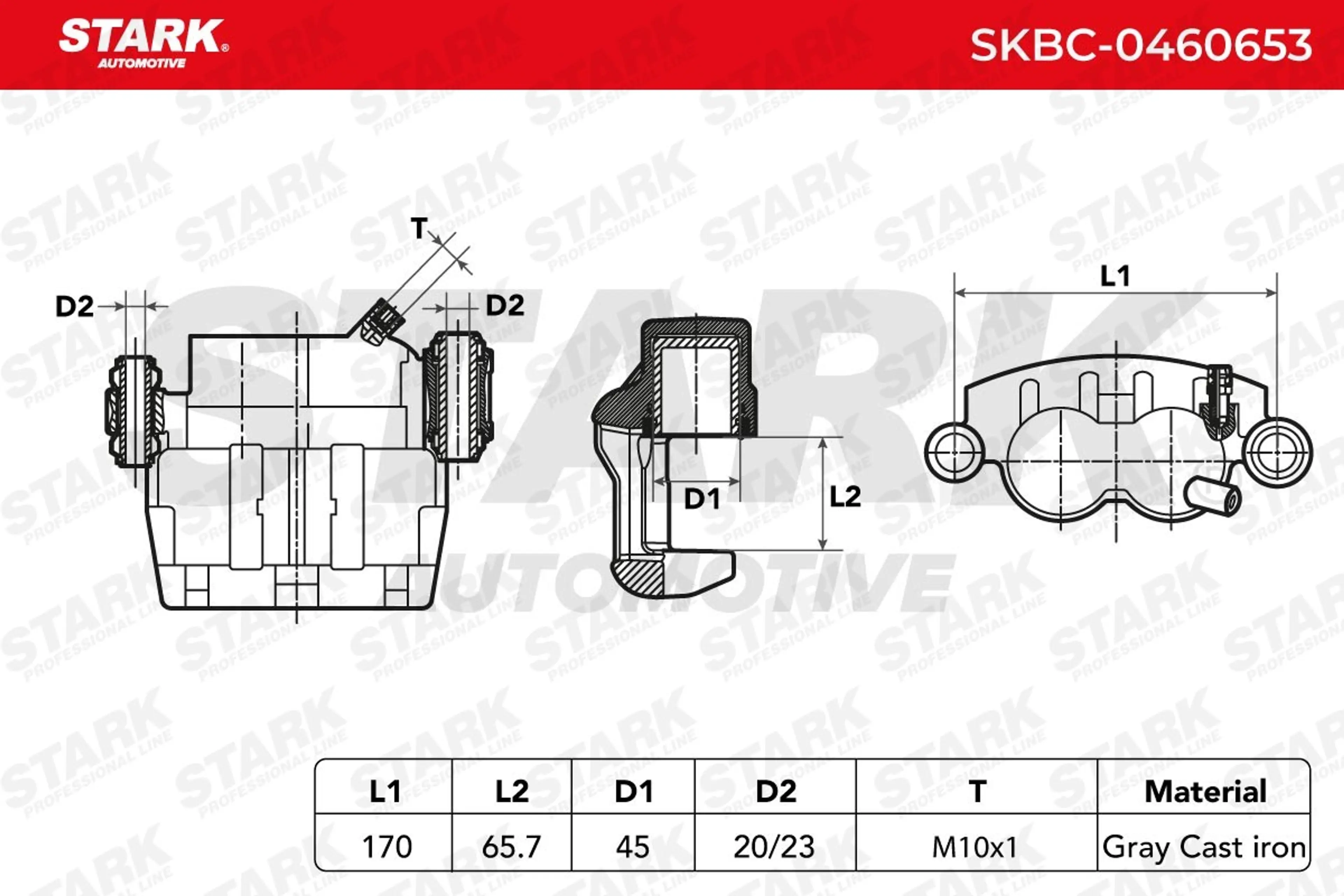 PINZA DE FRENO (SIN  DEVOLUCIÓN CAS