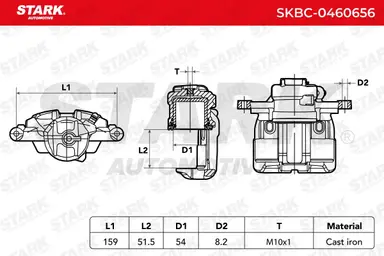 PINZA DE FRENO (SIN  DEVOLUCIÓN CAS