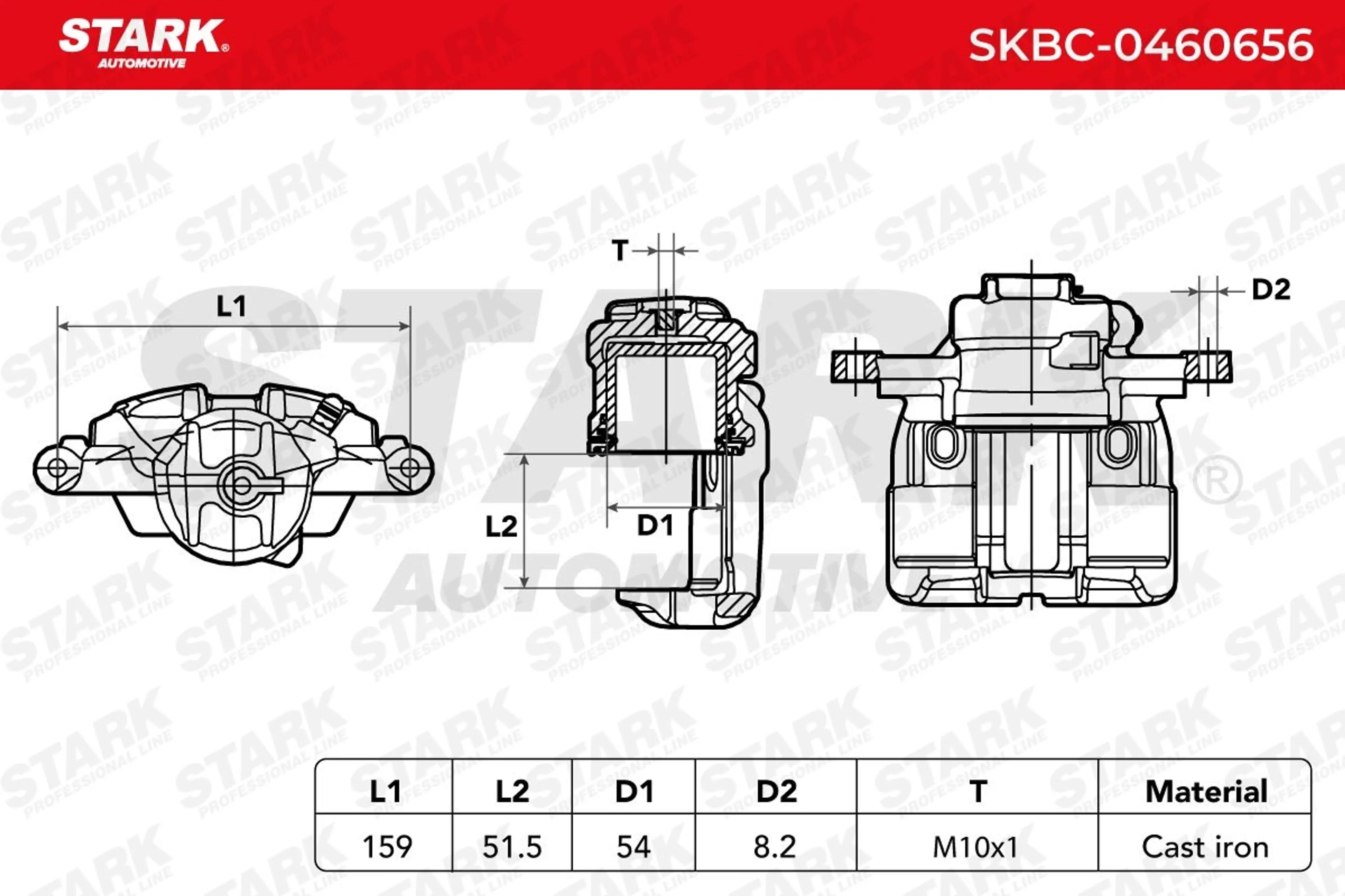 PINZA DE FRENO (SIN  DEVOLUCIÓN CAS