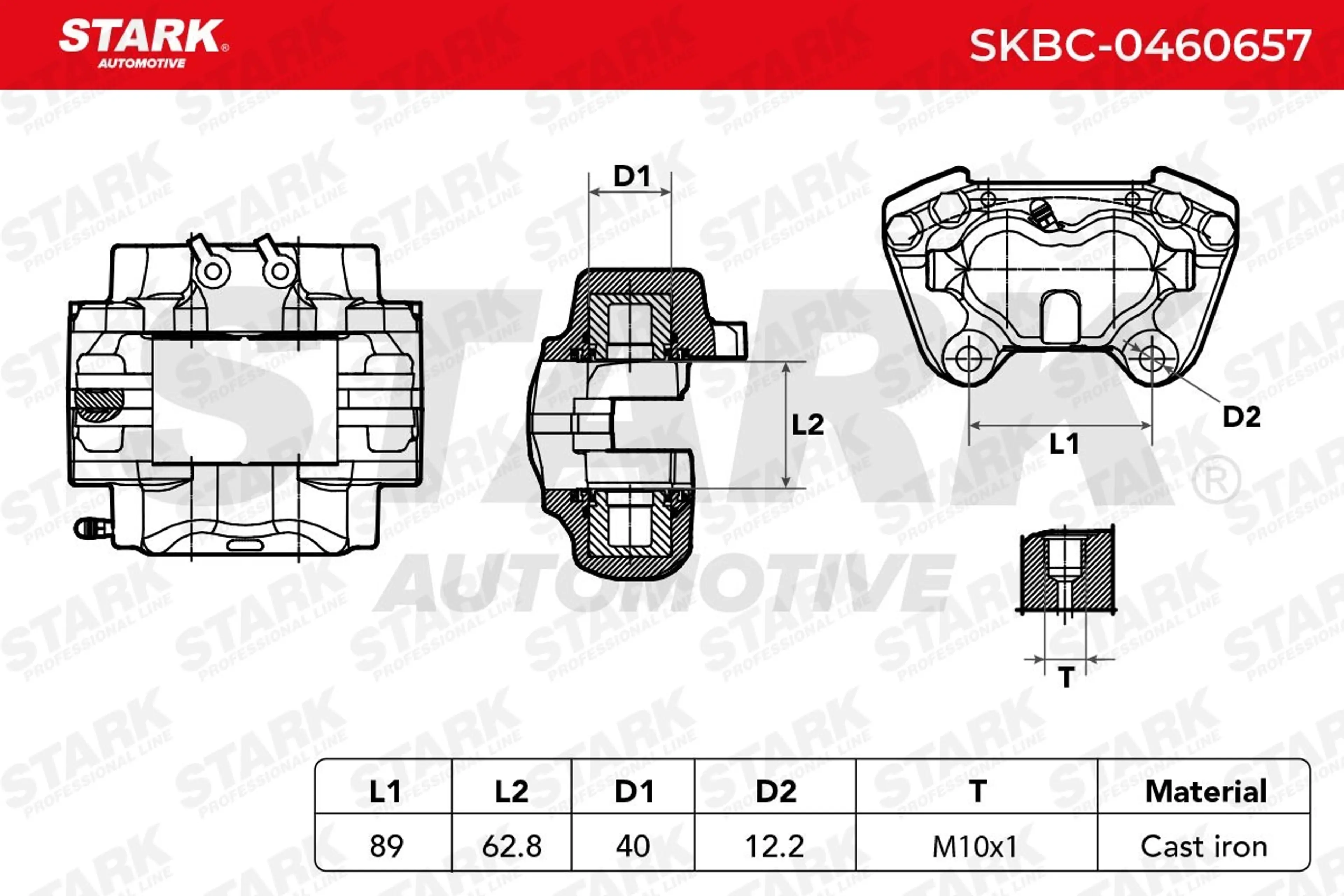 PINZA DE FRENO (SIN  DEVOLUCIÓN CAS