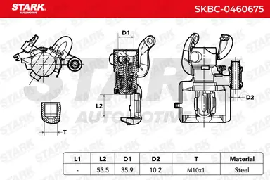 PINZA DE FRENO (SIN  DEVOLUCIÓN CAS