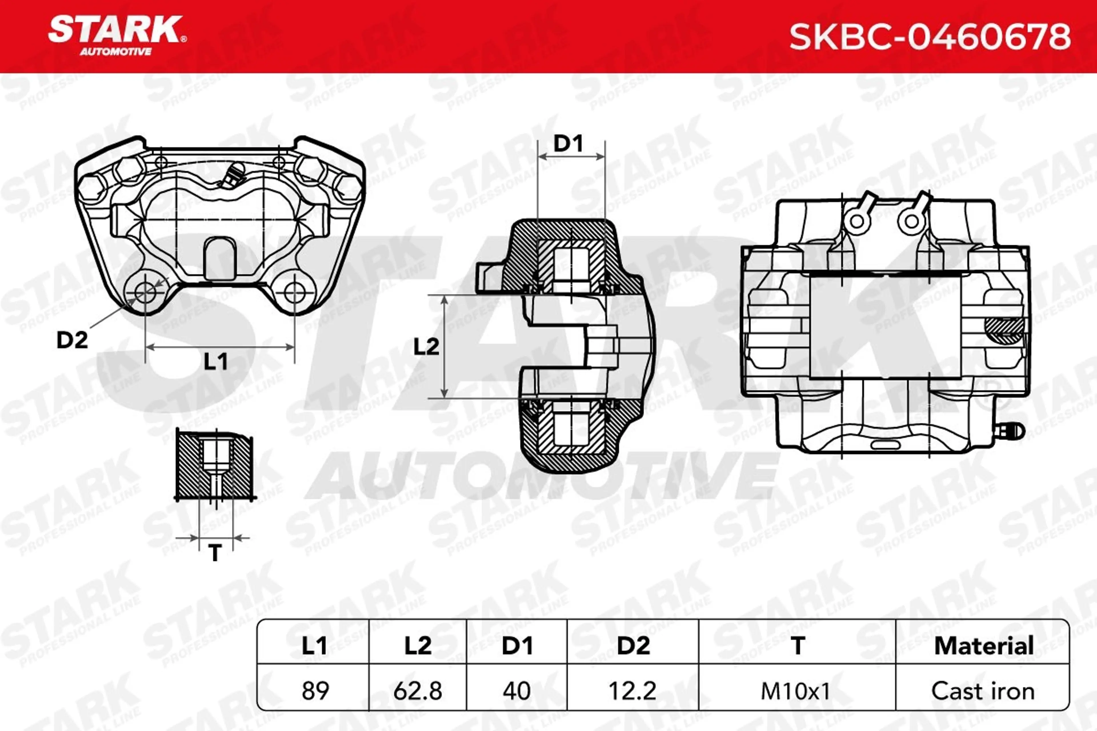 PINZA DE FRENO (SIN  DEVOLUCIÓN CAS