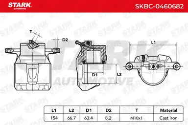 PINZA DE FRENO (SIN  DEVOLUCIÓN CAS