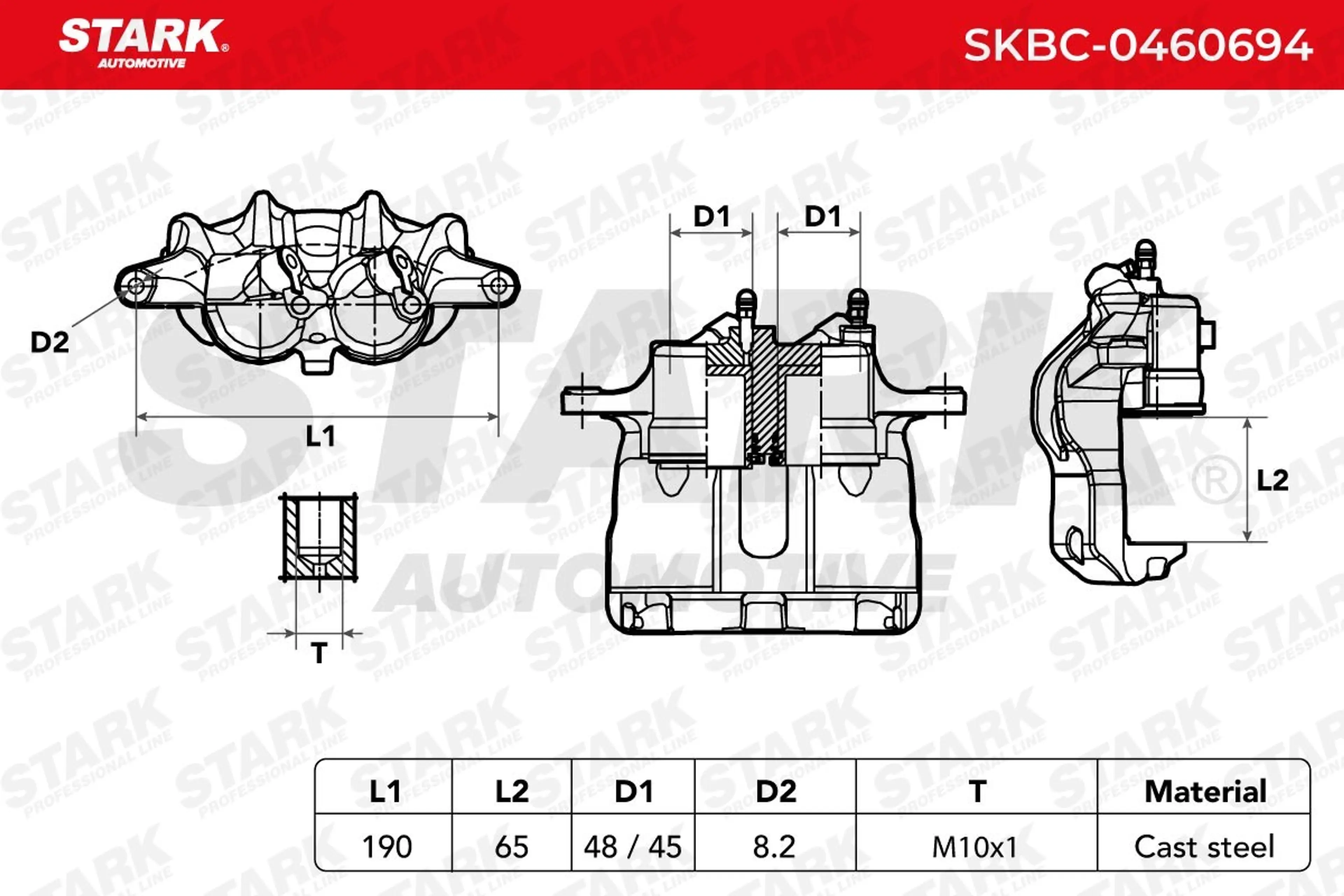 PINZA DE FRENO (SIN  DEVOLUCIÓN CAS