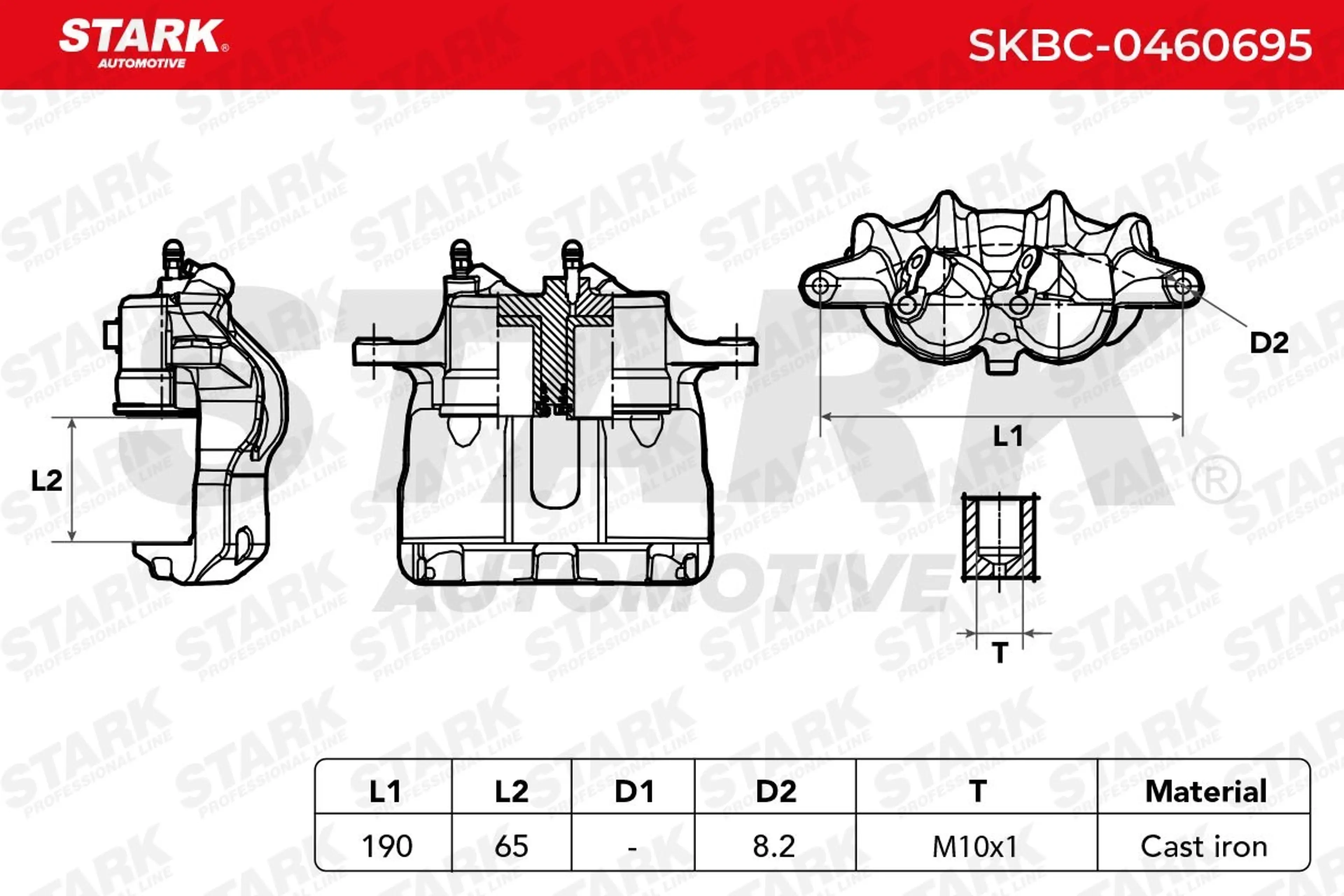 PINZA DE FRENO (SIN  DEVOLUCIÓN CAS
