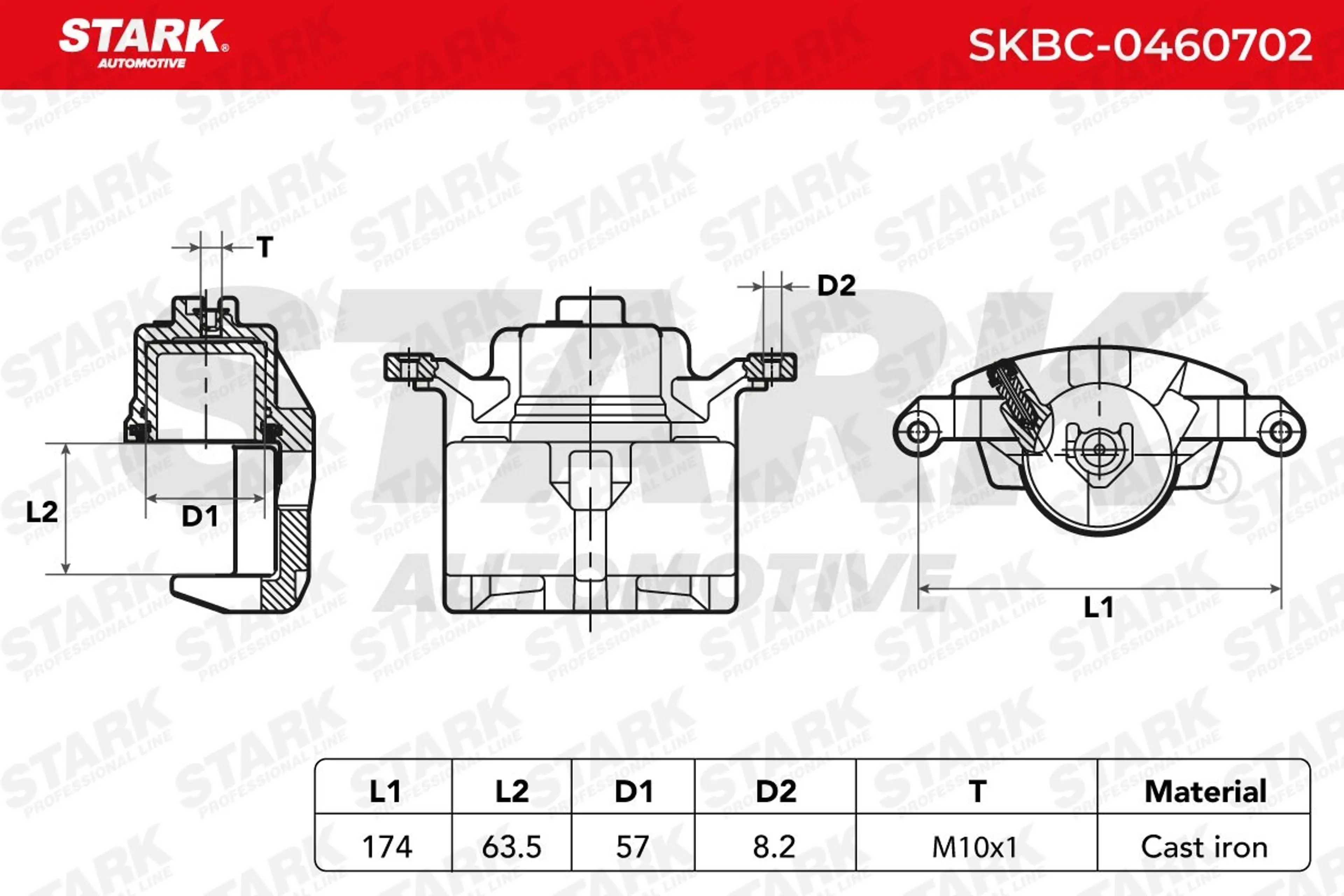 PINZA DE FRENO (SIN  DEVOLUCIÓN CAS