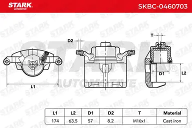 PINZA DE FRENO (SIN  DEVOLUCIÓN CAS