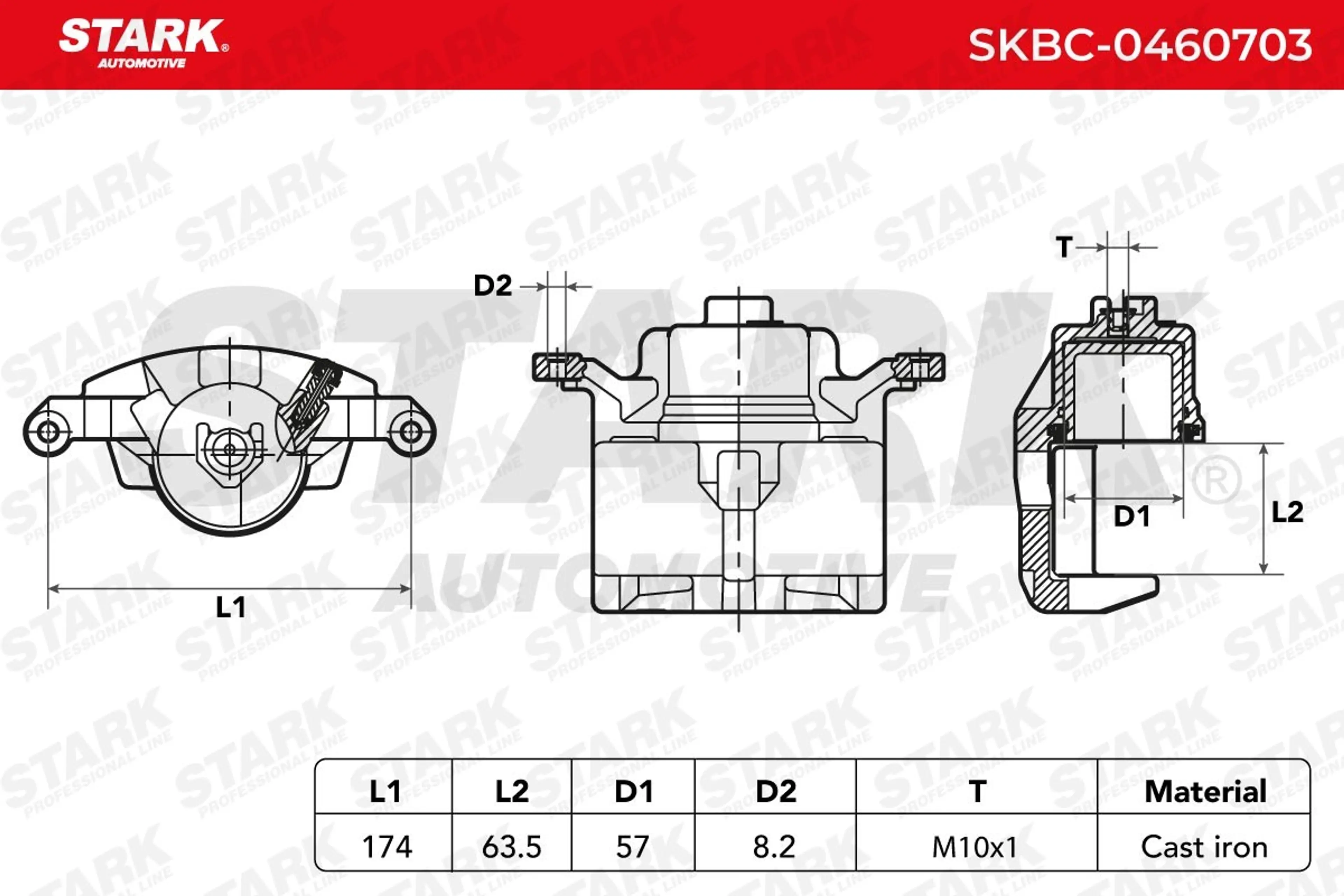 PINZA DE FRENO (SIN  DEVOLUCIÓN CAS