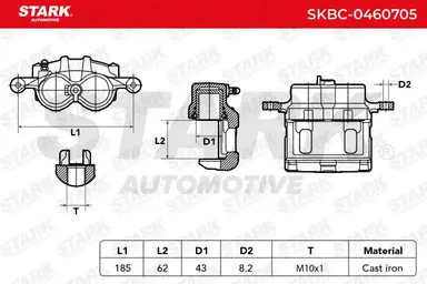 PINZA DE FRENO (SIN  DEVOLUCIÓN CAS