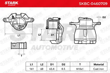 PINZA DE FRENO (SIN  DEVOLUCIÓN CAS